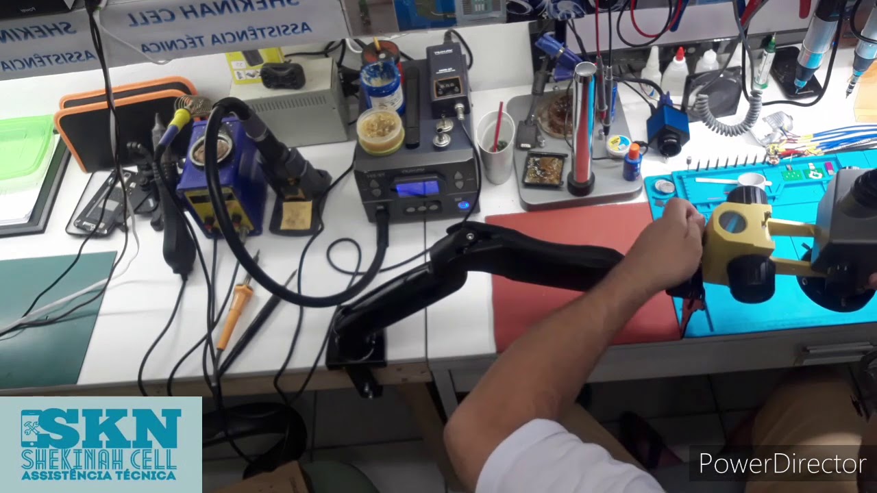 Adaptação de Suporte Para Microscópio.