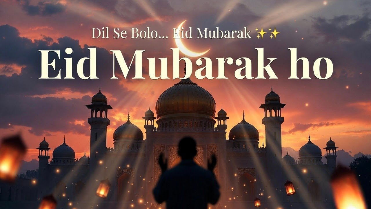 👉 Dil Se Bolo… Eid Mubarak ❤️ | Ramzan Ki Rehmat | Soulful Sufi Song 2026