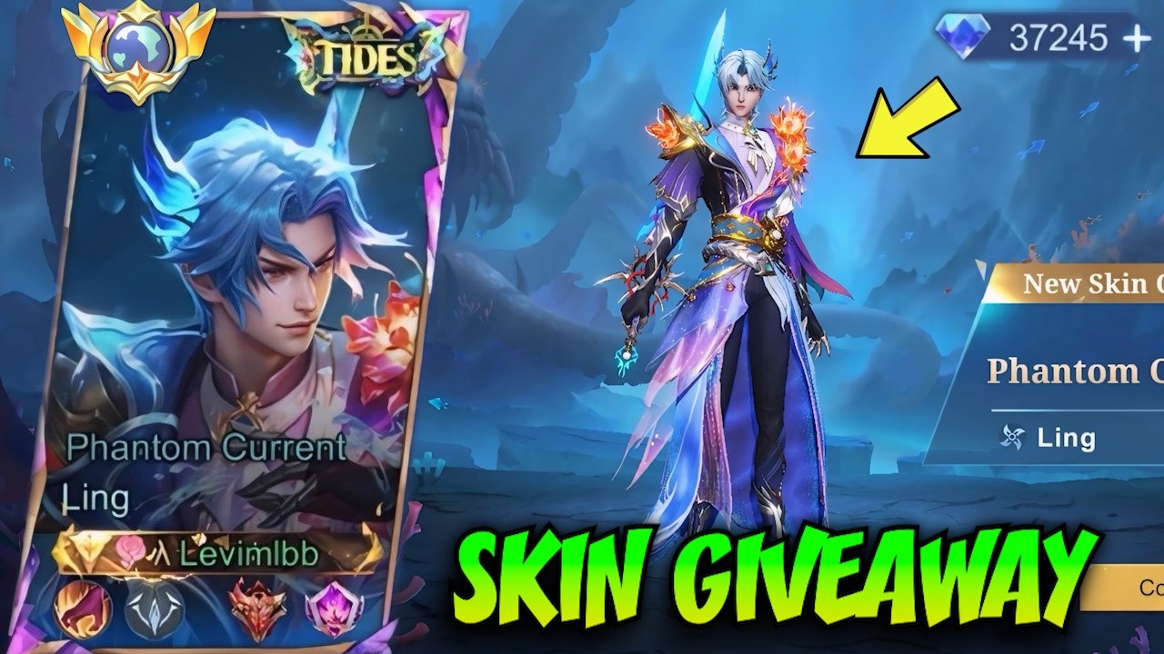 LING ALL STAR PHANTOM CURRENT IS FINALLY HERE!🔥 REVIEW ALL STAR + SKIN GIVEAWAY (WORTH TO BUY)!?