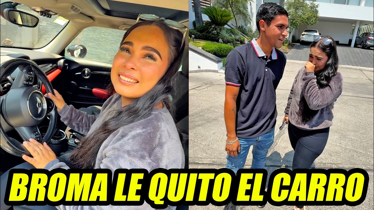 BROMA LE QUITO EL CARRO QUE CREIA A VER GANADO 😱