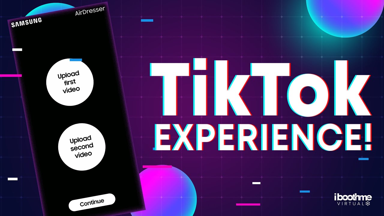 Tik Tok Effect Virtual Photo booth | iboothme.app