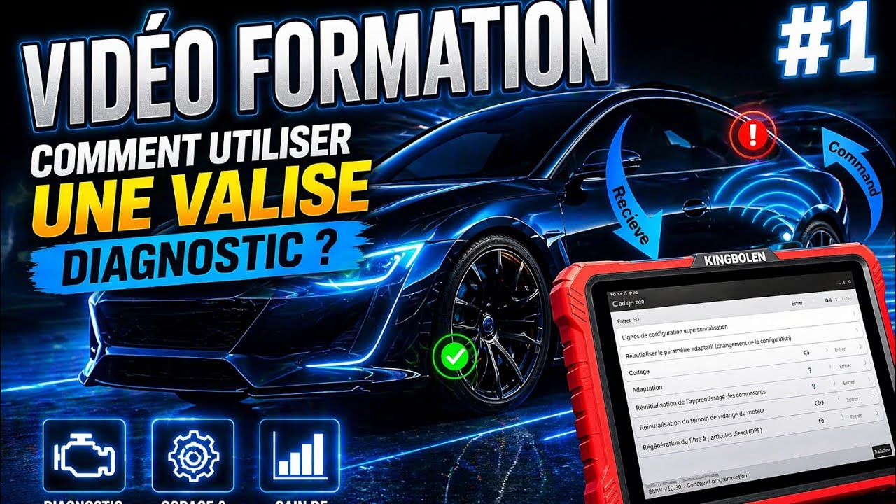 💥 Vidéo Formation Débutants 💥 Comment Utiliser Une Valise Diagnostic ? 💪