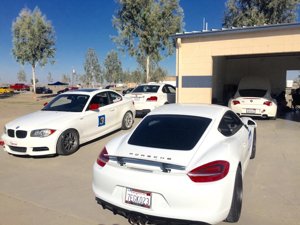 Buttonwillow 13CW 2:02.4 BMW 135i  vs. Z4M Coupe vs. Porsche Cayman S10/31/15 Session 3