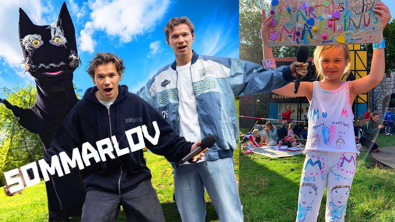 TRÄFFAR MARCUS OCH MARTINUS☀️SOMMARLOV