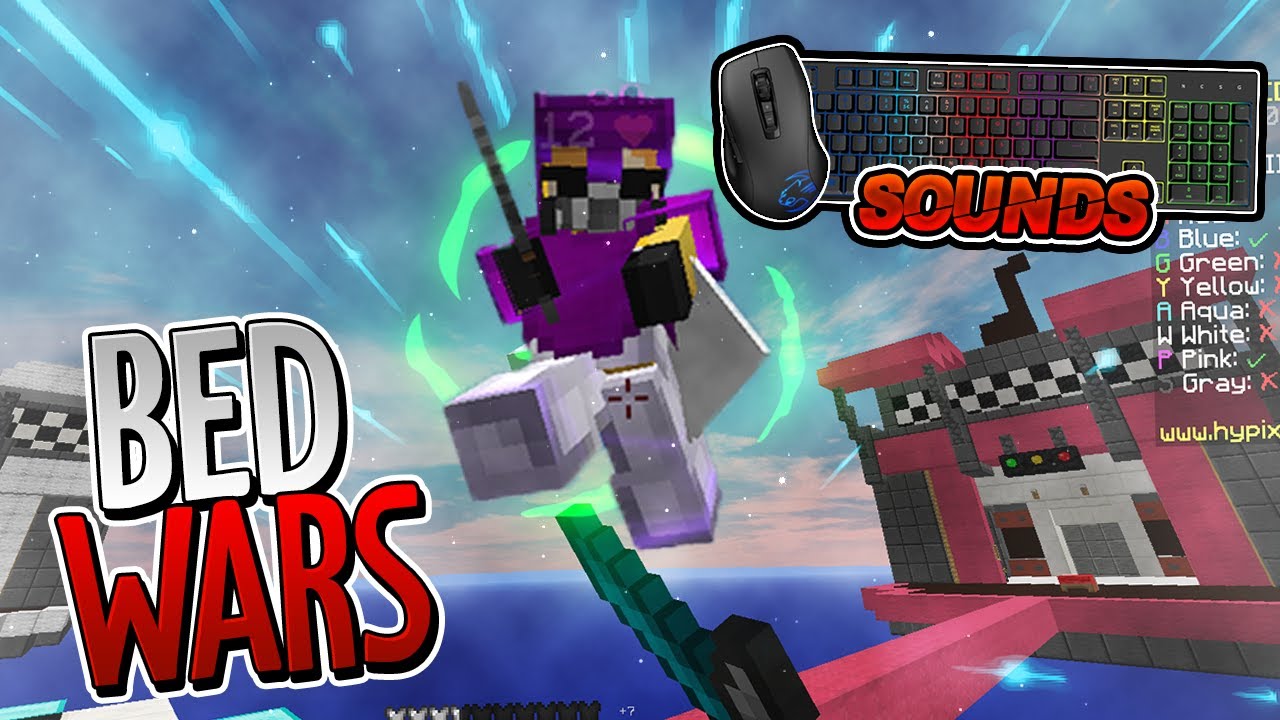 Moonwalking In BEDWARS With Keyboard & Mouse SOUNDS