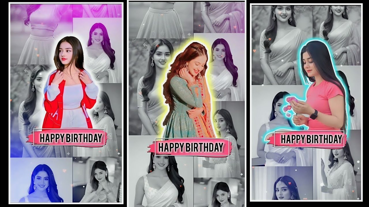 Colourful Birthday Video Editing In Inshot App |Birthday Status Video Editing In Inshot/ Inshot Edit