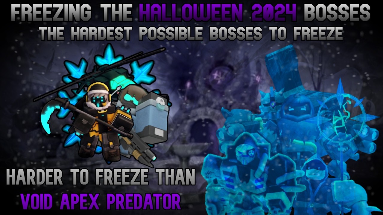 TDX | Freezing the HARDEST Possible Bosses to Freeze