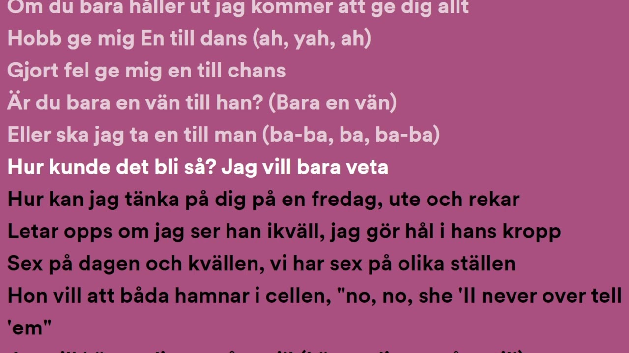 Ant Wan - En Till Dans (Lyrics)