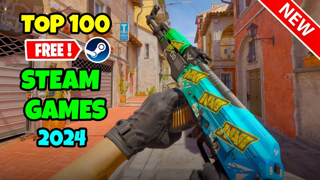 Top 100 FREE Steam PC Games -  Late 2024 (UPDATED)