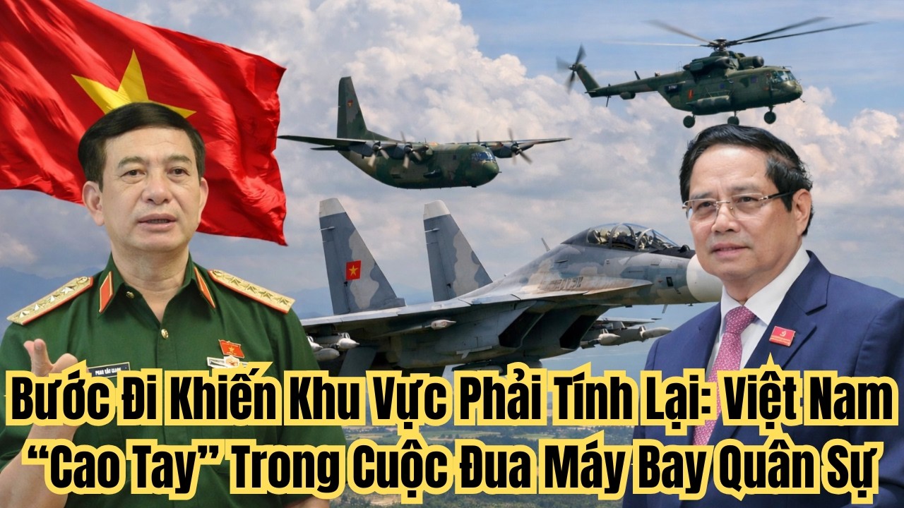 Bước Đi Khiến Khu Vực Phải Tính Lại: Việt Nam “Cao Tay” Trong Cuộc Đua Máy Bay Quân Sự