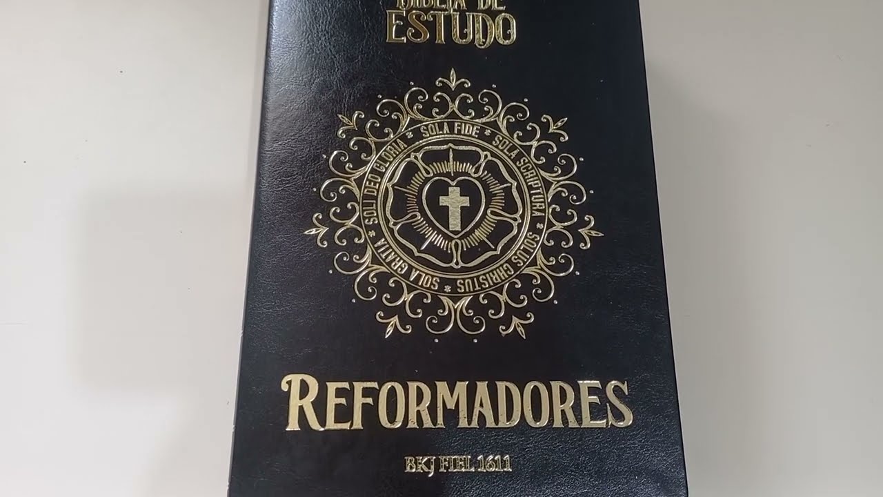 BÍBLIA DE ESTUDO REFORMADORES. #review #bíbliadeestudo #bvbook