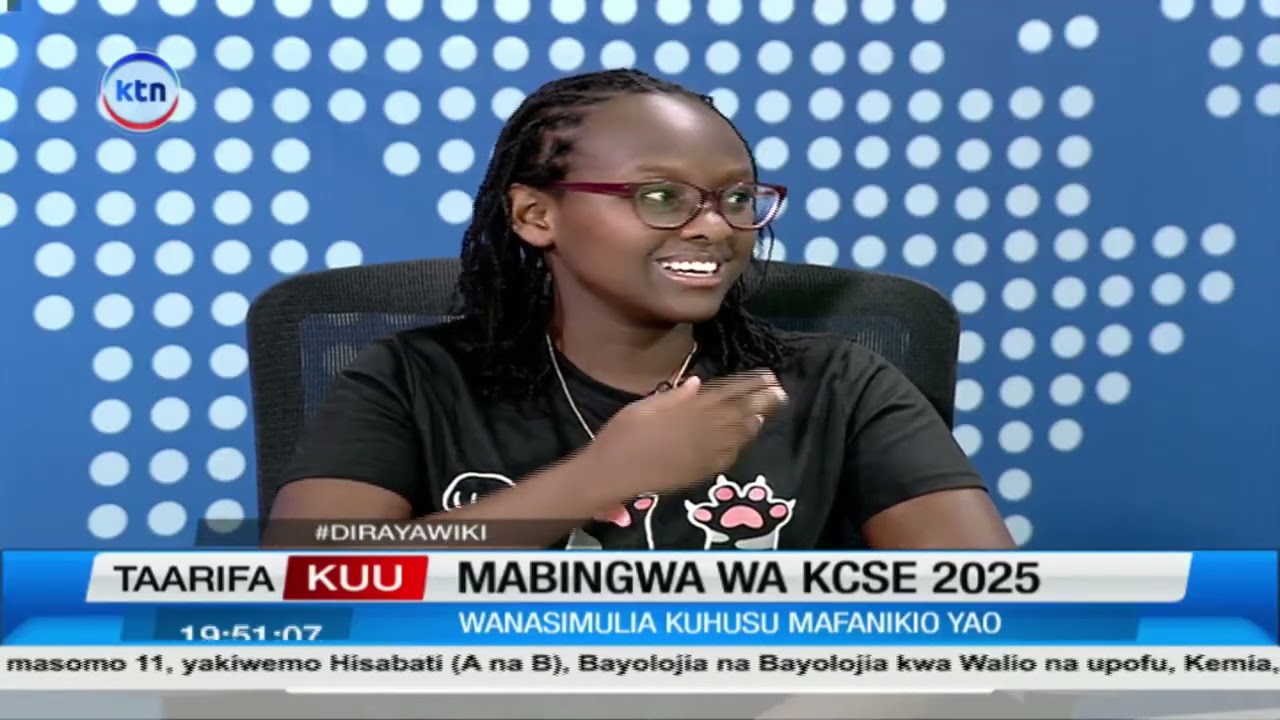 Mahojiano ya moja kwa moja na mabingwa wa KCSE 2025