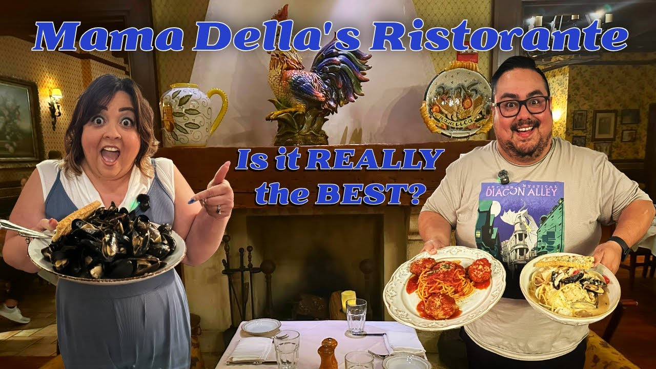 Best Italian Food at Universal Orlando? | Mama Della’s Ristorante Review