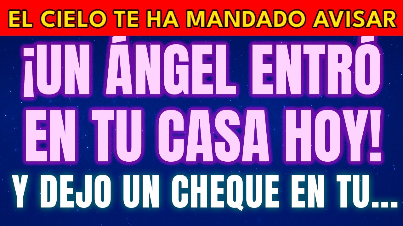 DIOS DICE: HOY ENVIÉ UN ÁNGEL A TU HOGAR… Y ÉL DEJÓ ALGO PODEROSO ESCONDIDO EN TU CAMINO