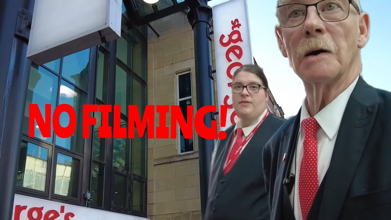 Security Said No Filming But Failed To Show Us Any Signage ST George's Shopping Centre
