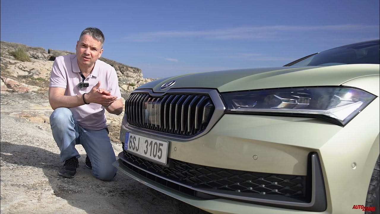 Tā ir ļoti liela Škoda. Pirmais brauciens ar jauno Superb Combi