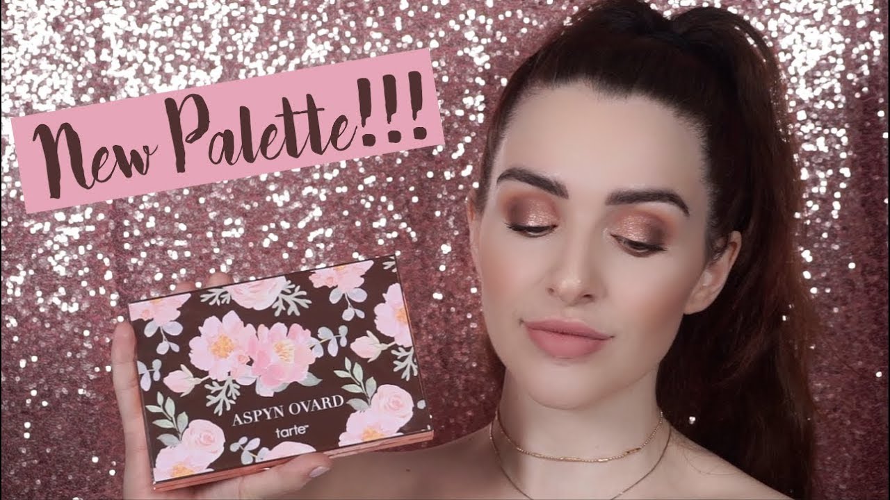 NEW Aspyn Ovard eye & cheek palette tutorial | tarte tutorials