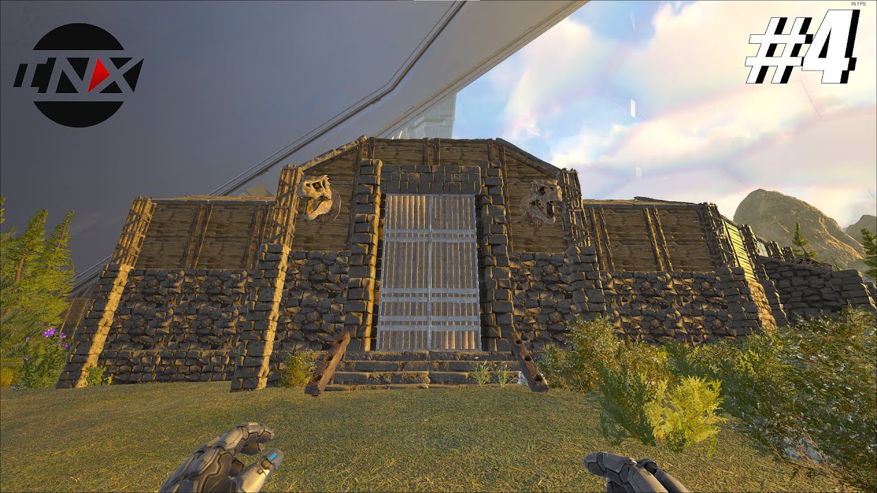BUILD DU BÂTIMENT DE BREEDING POUR LES REX-X ! ARK INX CLUSTER 1 #4