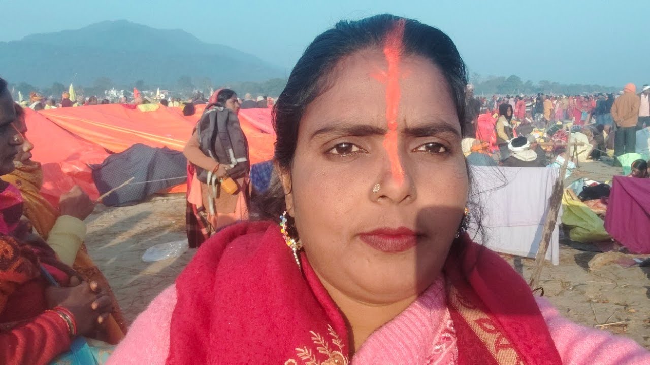 Lalita block🙏 mein aap lo🌹g ke sw🌺agat hai Triveni Ghat #ke naja#ra dikhaiye#