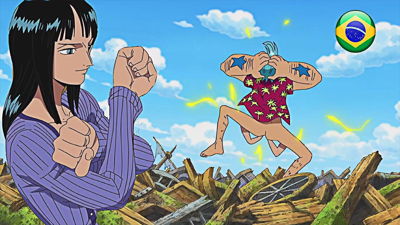🇧🇷 A NICO ROBIN APERTANDO AS BOLINHAS DO FRANKY 😨🤣 KKKKKKKK ( ONE PIECE ) DUBLADO
