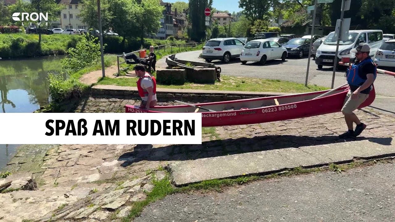 Kanu fahren auf dem Neckar | RON TV
