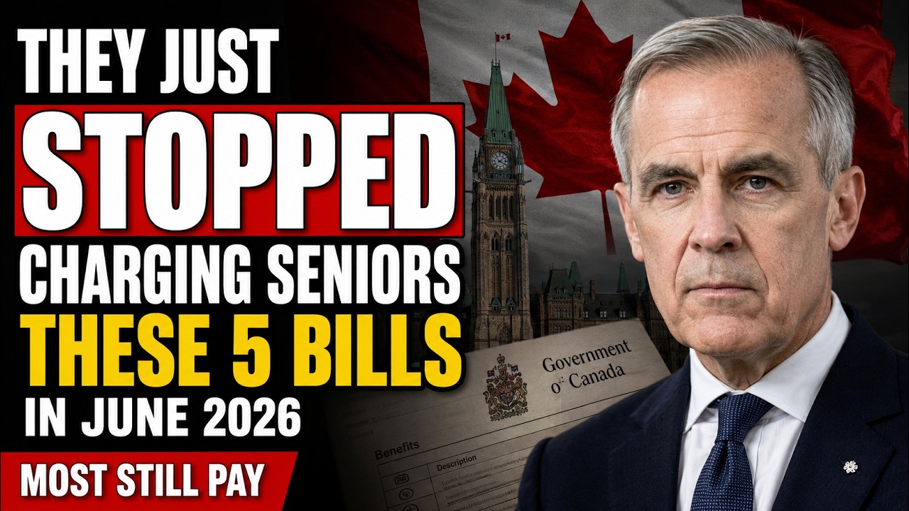 ⚡️ 5 Bills Canadian Seniors No Longer Have to Pay in 2026 &mdash; New Update (Most Still Do)