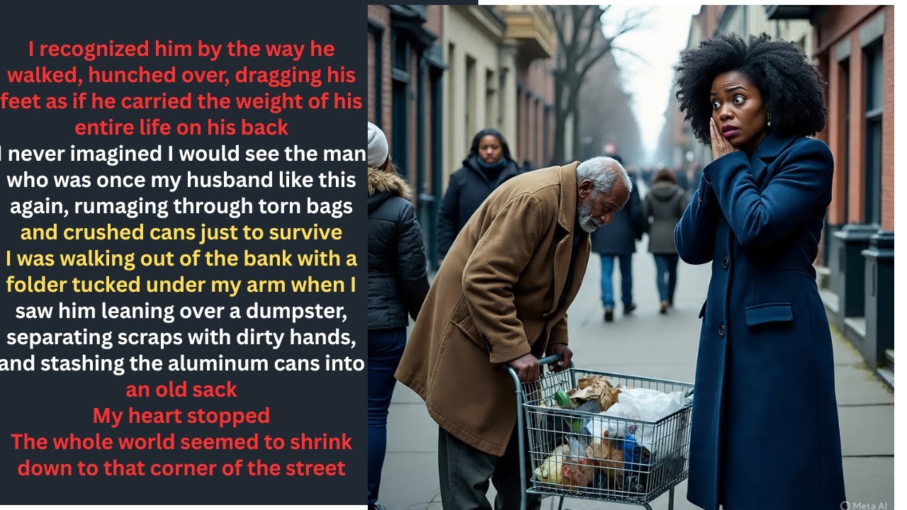 I found my ex living on the streets — and the truth he told me made me cry