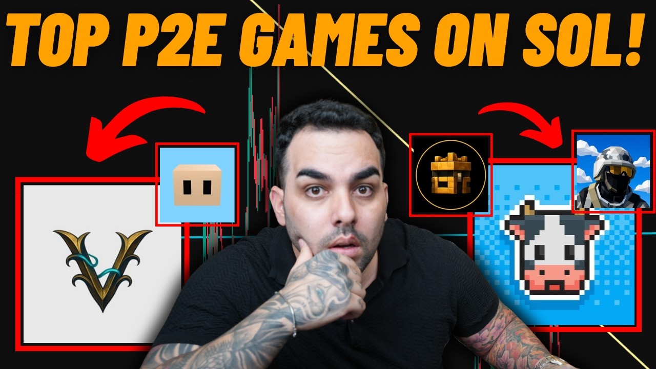 Top 5 Best P2E Games On Solana. Players making big $$$!