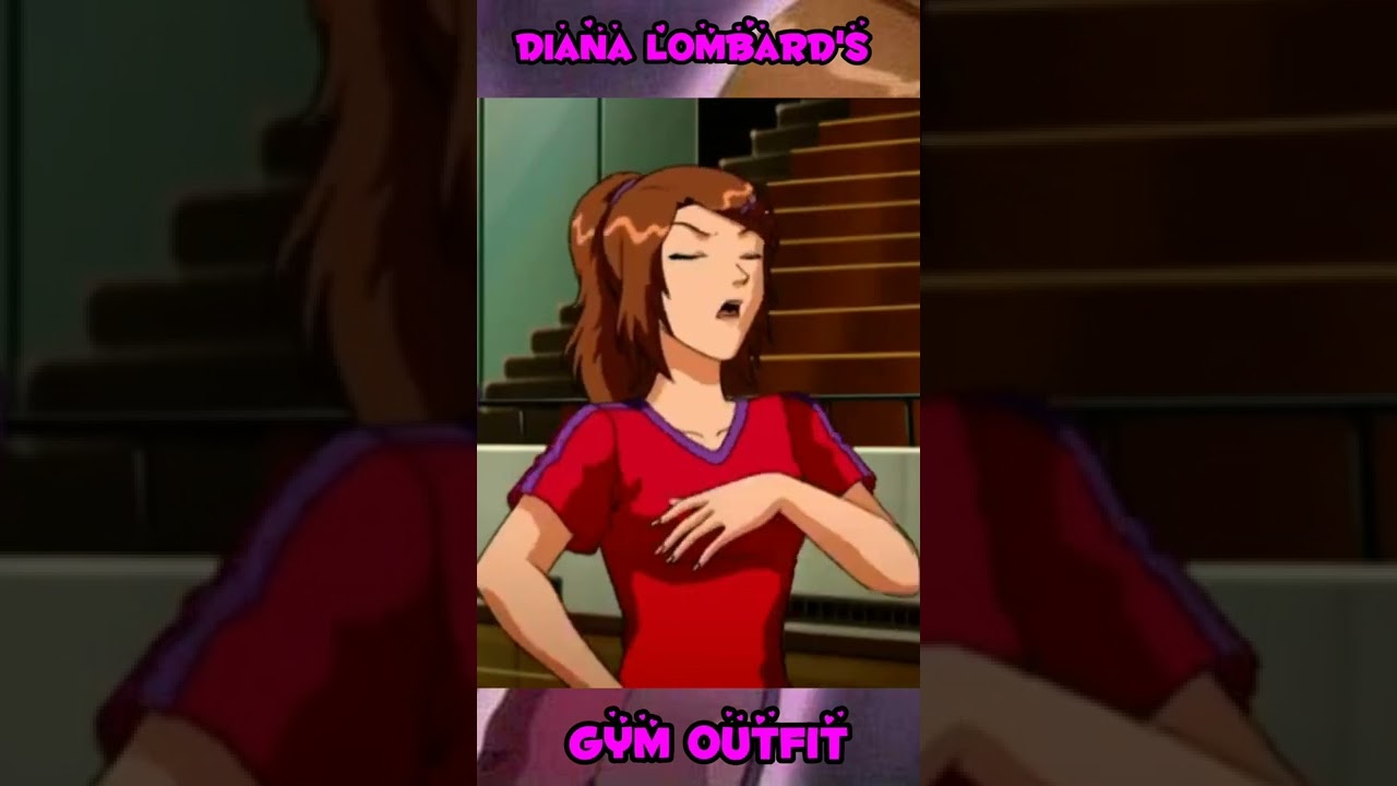 Diana Lombard's Gym Outfit! #MartinMystery #DianaLombard #1stCartoonCrush #martinmysterydiana