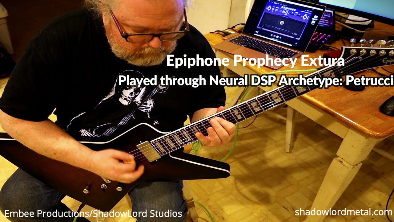 Epiphone Prophecy Extura/Neural DSP Archetype Petrucci Demo.