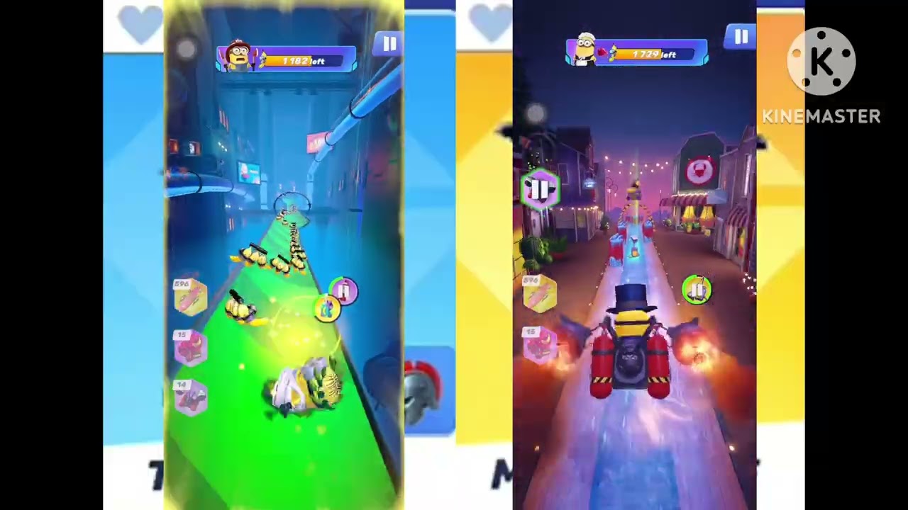 Minion Rush Unity Athenian Minion vs Millionaire Minion but minion mash up version 