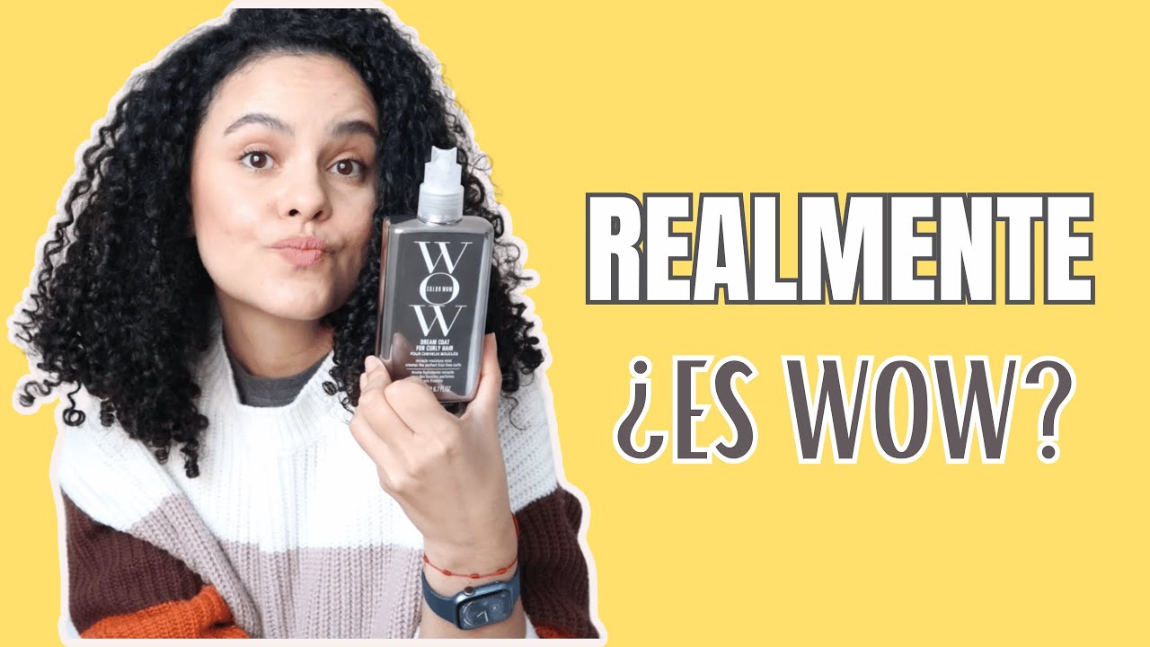 COLOR WOW DREAM COAT PARA RIZOS ¿VALE LA PENA? #curlyhair #colorwowhair #SaMiBeauty