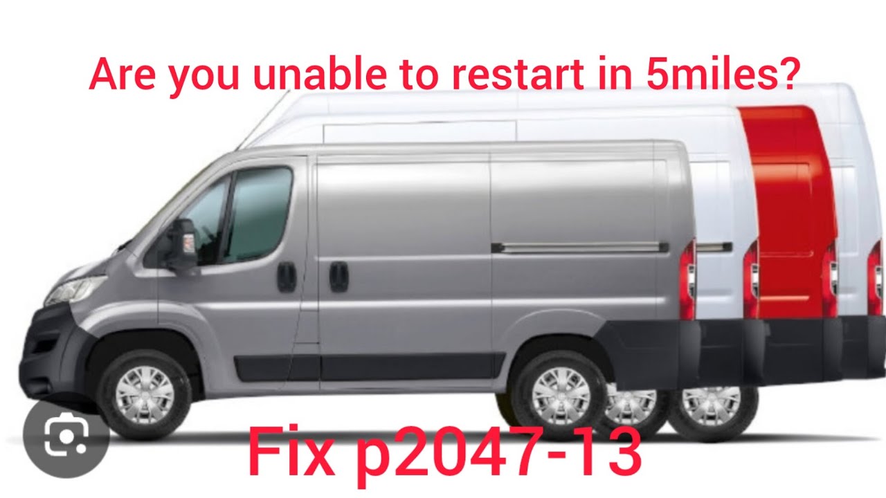 2022 Vauxhall Movano Adblue Fault threatens no start in a few miles. Fixed