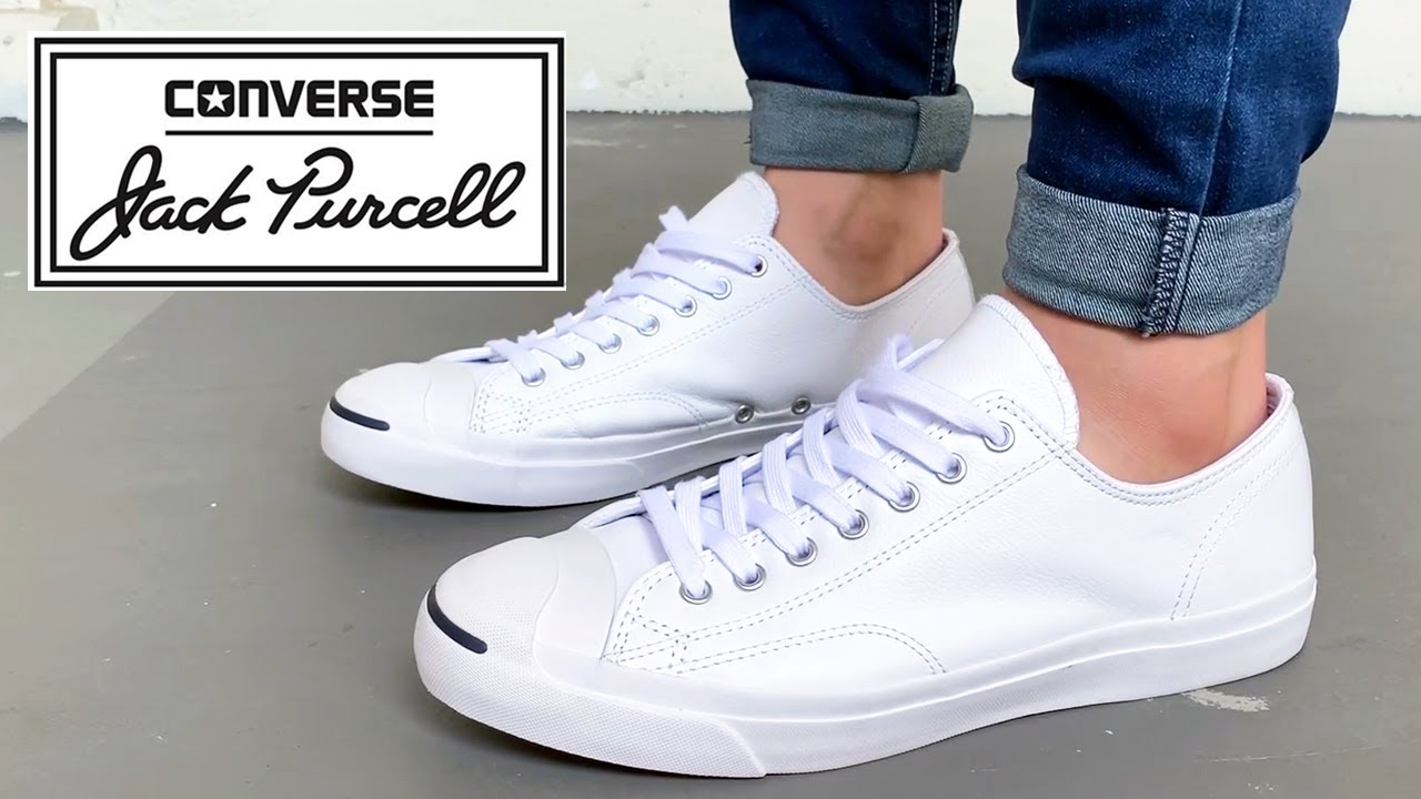 Обзор JACK PURCELL LEATHER All White | На ногах