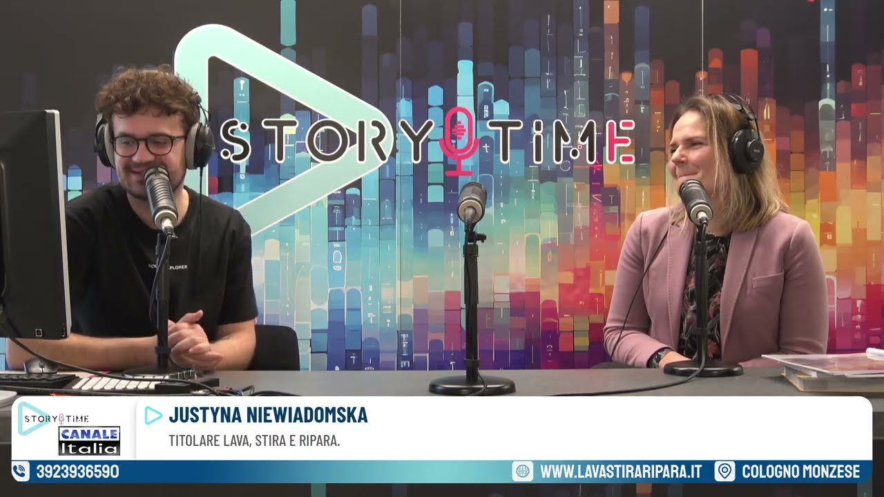 🎙️ Justyna Niewiadomska - Lava. Stira. Ripara. Lavanderia | Storytime – Evoluzione Radio