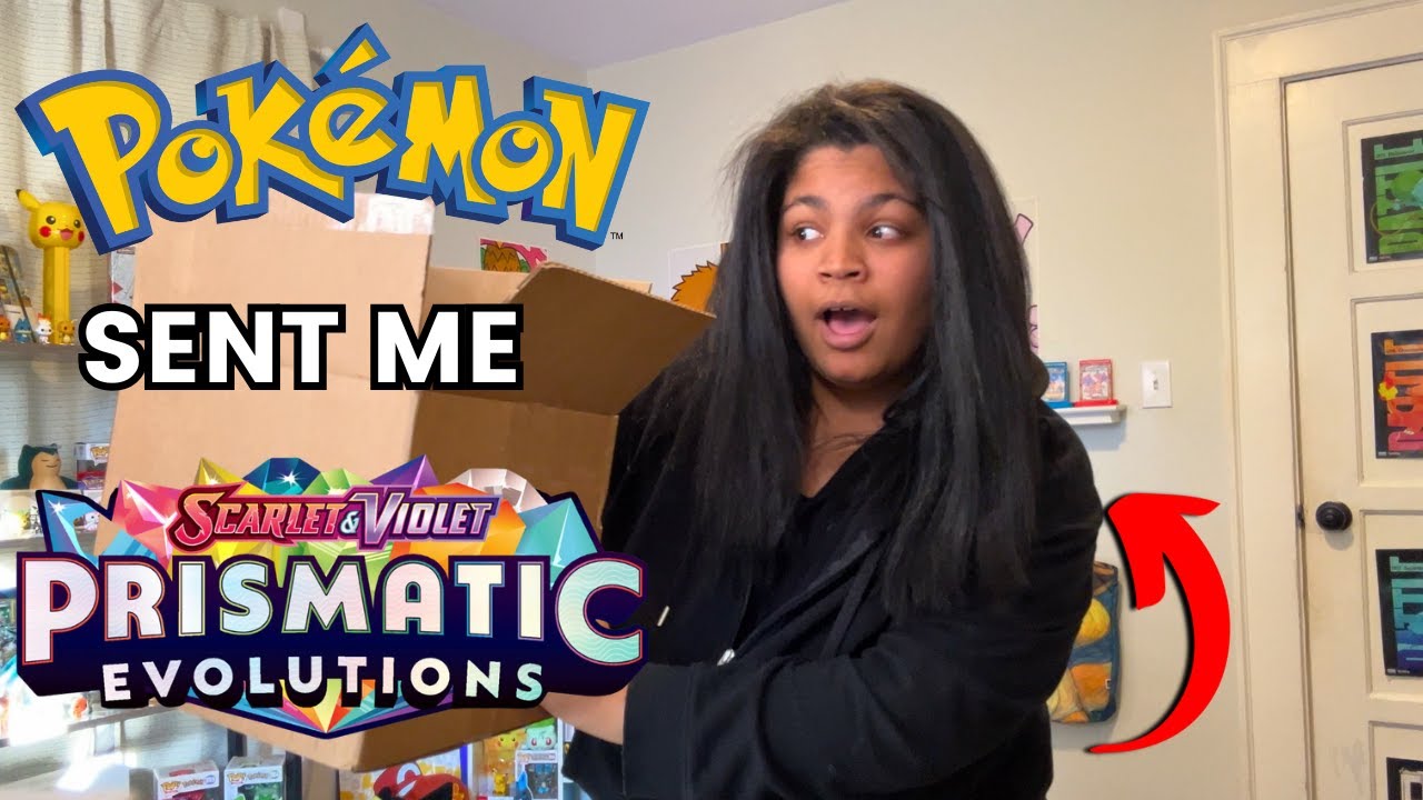 The Pokemon Company Sent Me PRISMATIC EVOLUTIONS?!