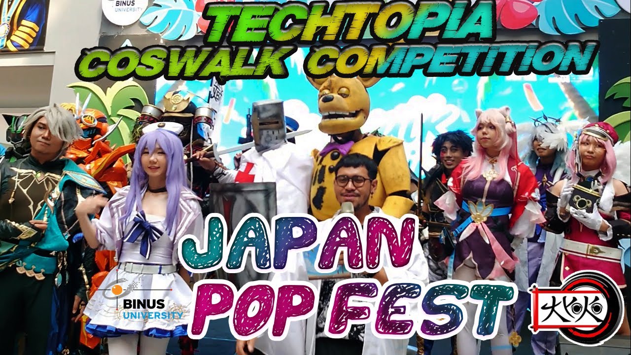 Binus Japan Pop Fest Coswalk Competition 26 Juli 2025