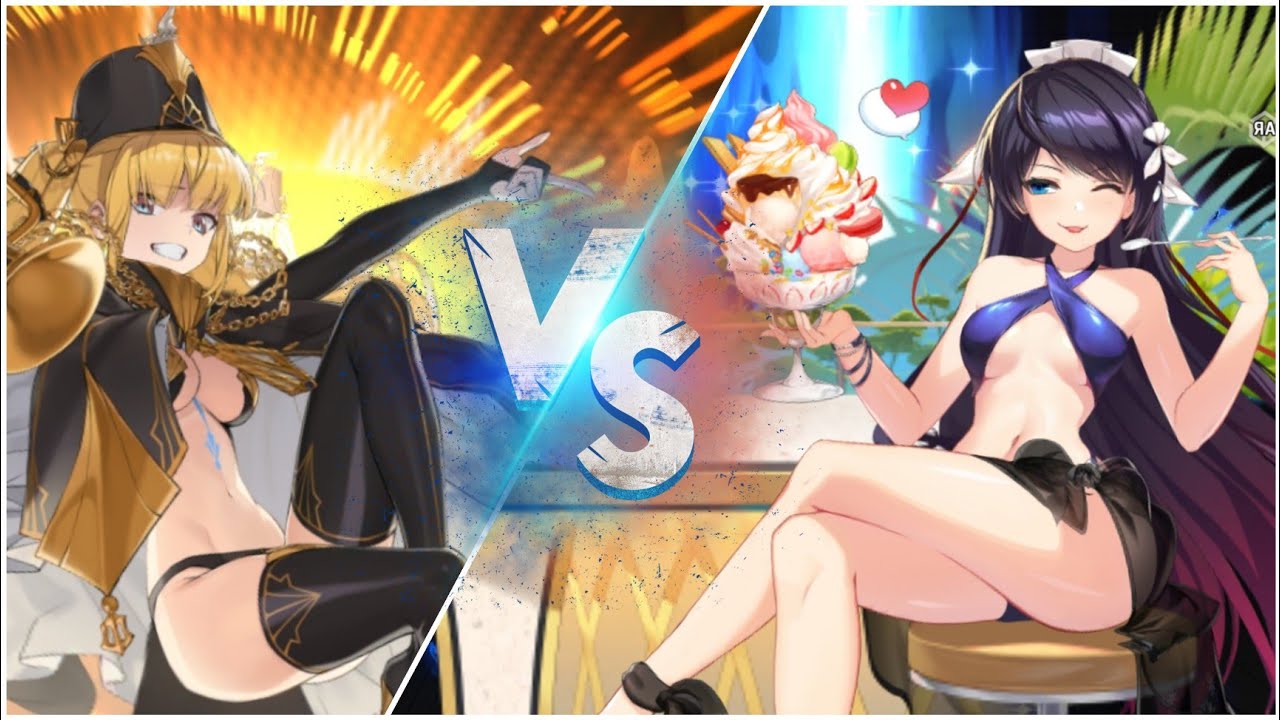 루나 VS 공중 유닛 친선전 / Luna VS Air Units Friendly PVP (카운터사이드/Counter side)