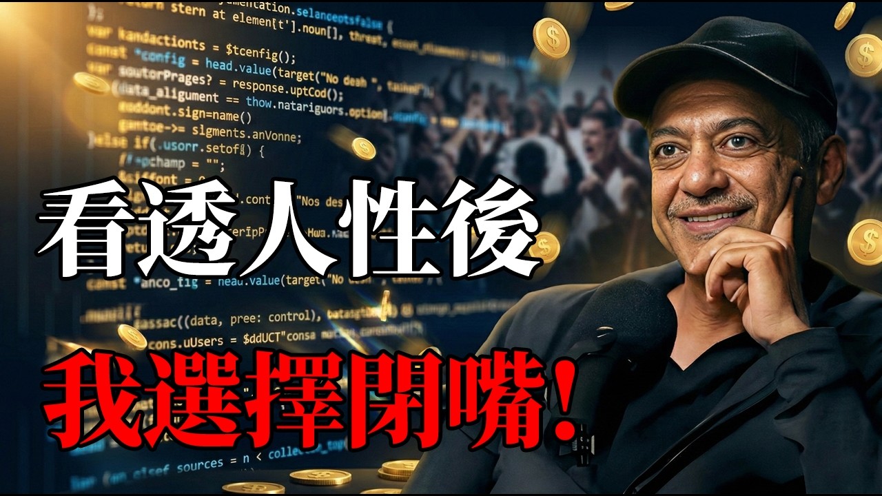 窮人試圖說服世界，富人只在沉默中扣動扳機！看透這條冷酷規律，讓你2026少走二十年彎路！