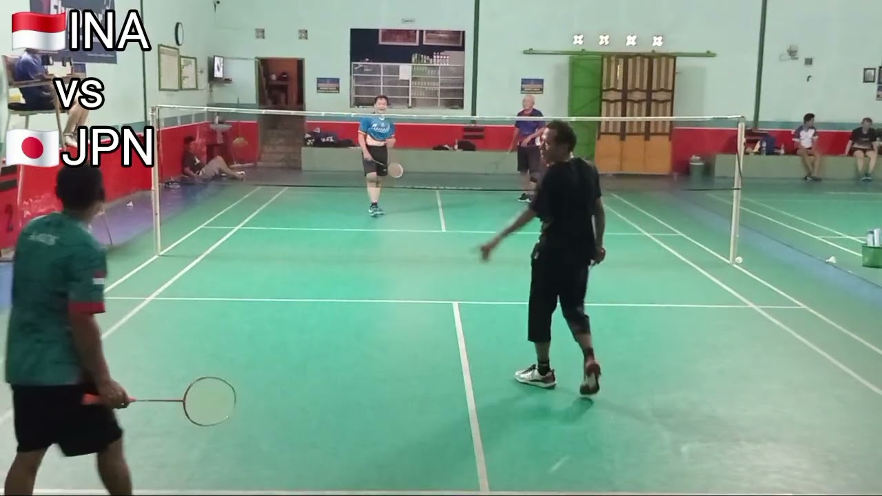 BADMINTON TARKAM ASKES 🇮🇩INA VS 🇯🇵JPN