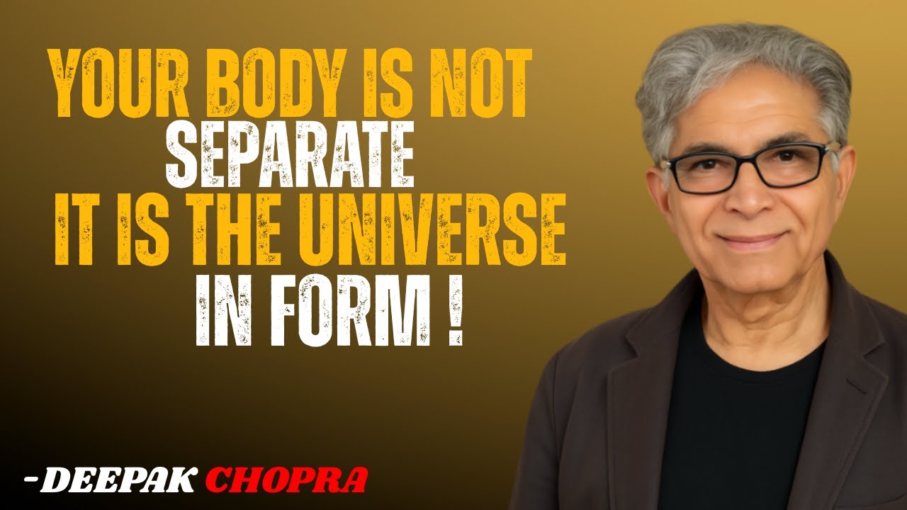 Your Body Is the Universe Remembering Itself: Awakening the Sacred Within| Inspired by Deepak Chopra