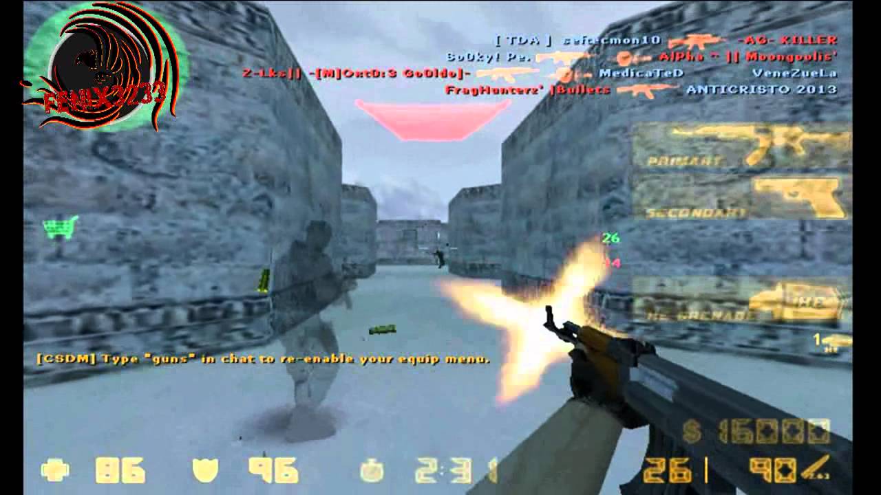 [PC] Counter Strike 1.6 gameplay tmd