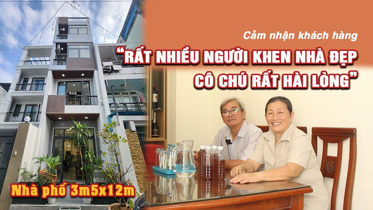 Những phản hồi tuyệt vời của CĐT sau khi hoàn thiện ngôi nhà phố 3m5x12m tại Bình Thạnh