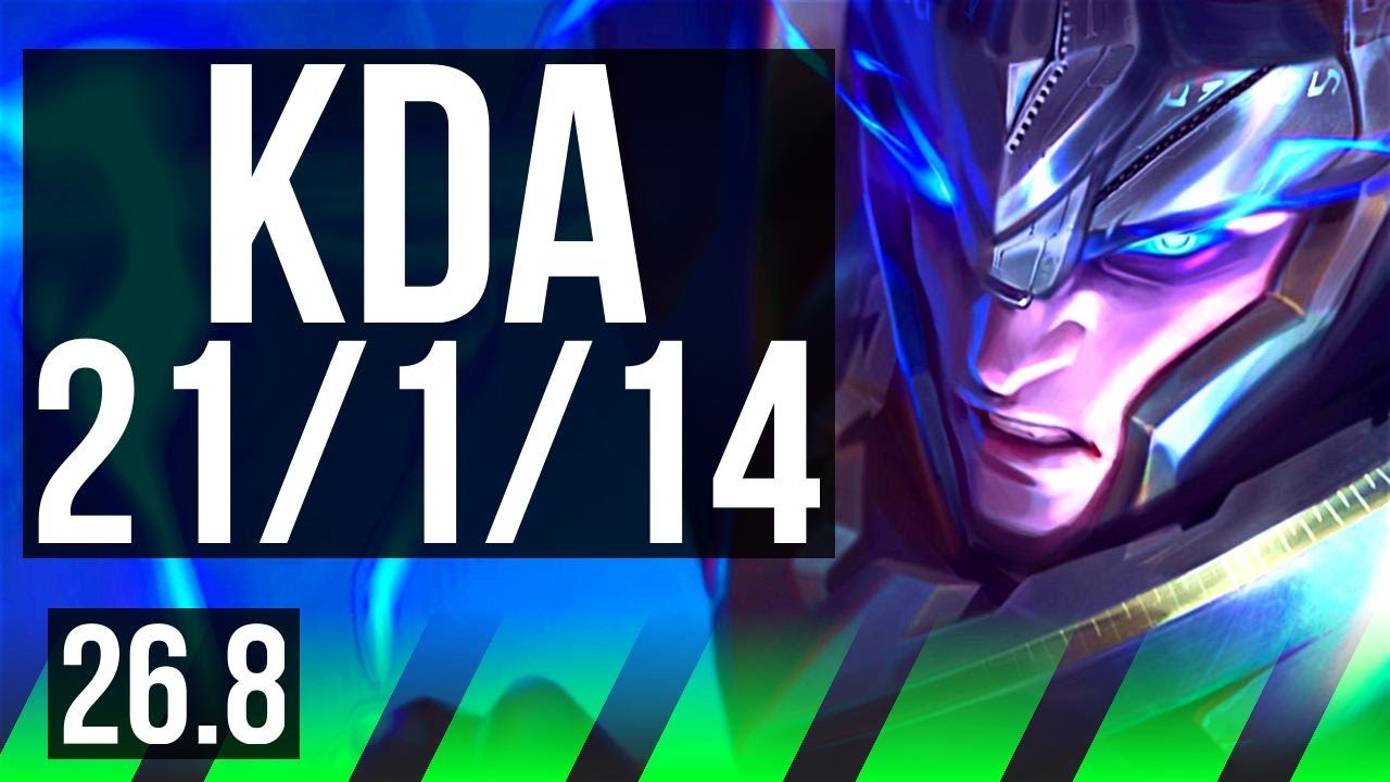 JARVAN IV vs DIANA (JGL) | Good KDA: 21/1/14, 43K damage | EUW Challenger | 26.8