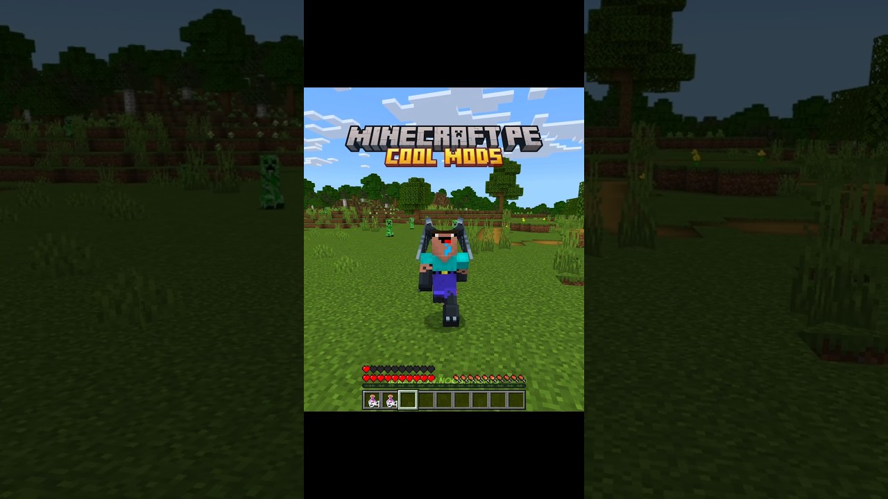 Minecraft PE cool mods 🗿