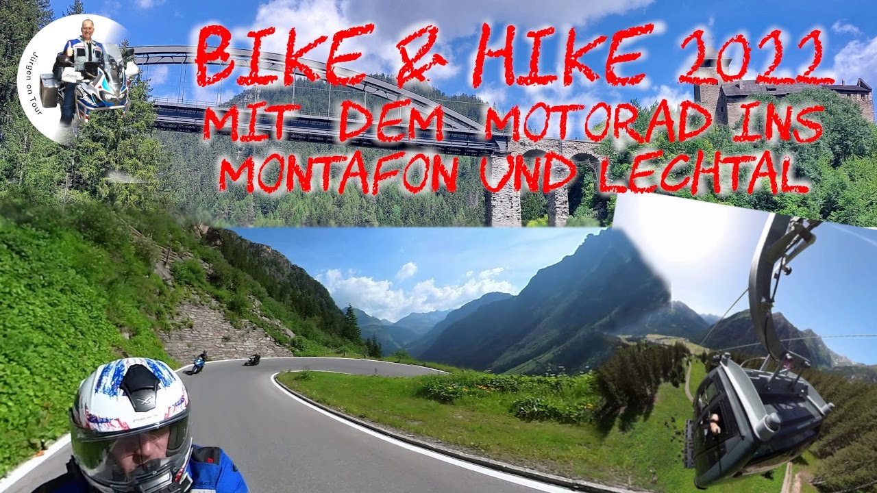 Bike & Hike 2022, Motorradtrip mit dem Ibuprofen-Chapter ins Montafon und Lechtal