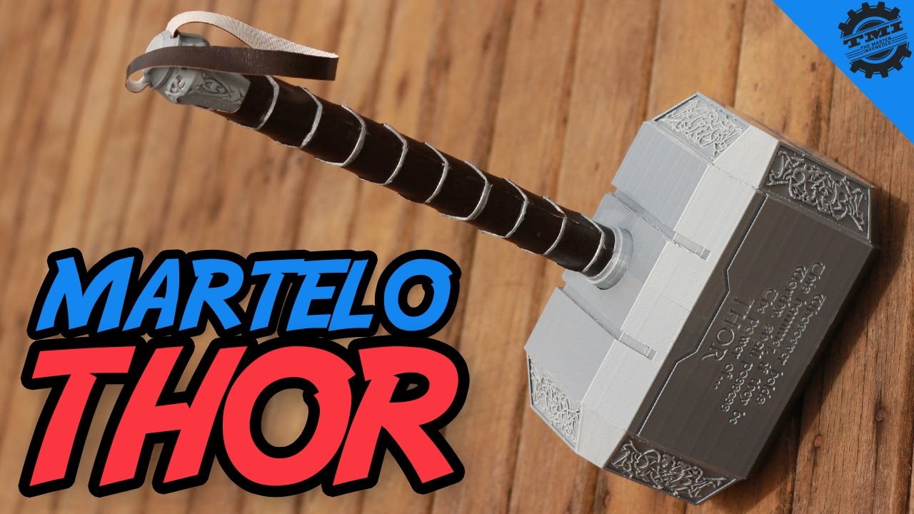 Como Fazer o Martelo do Thor (Mjolnir)