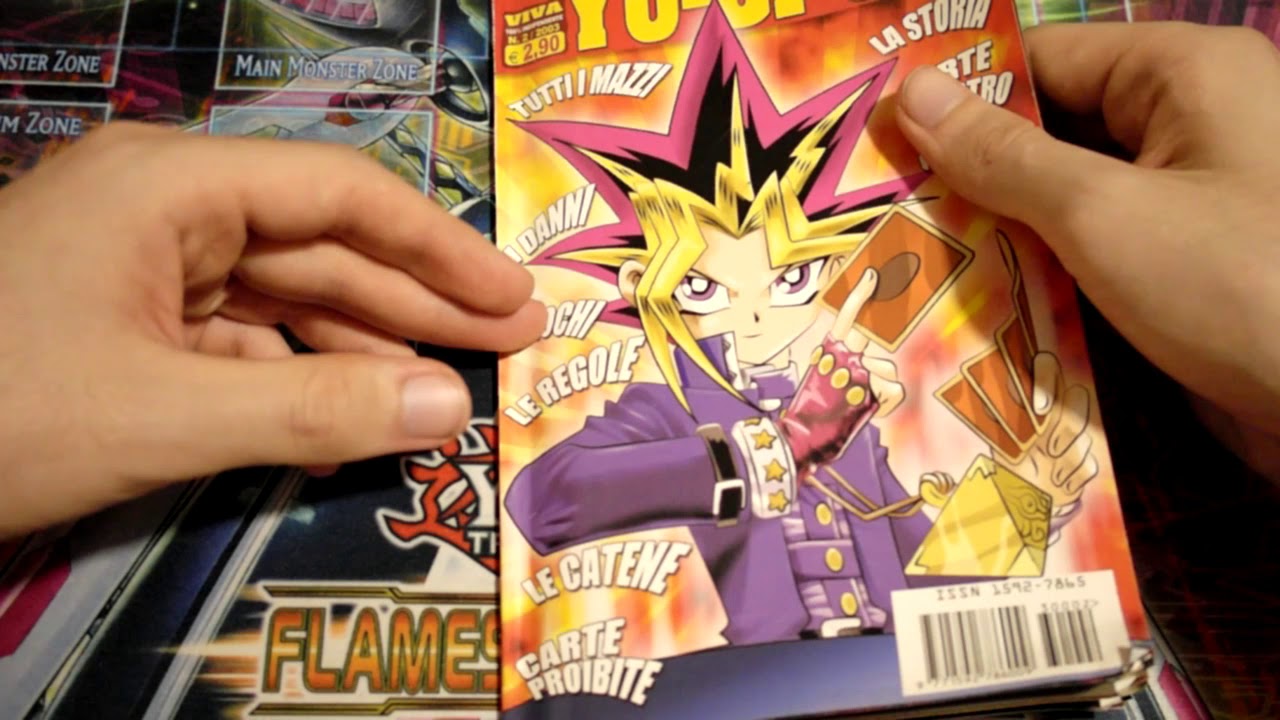 Le vecchie riviste di Yu-Gi-Oh