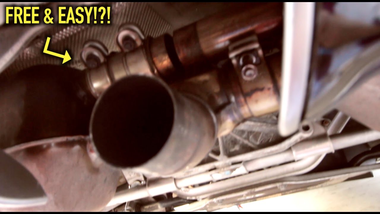 FREE & FAST EXHAUST HACK TO MAKE YOUR PORSCHE SOUND DELICIOUS!