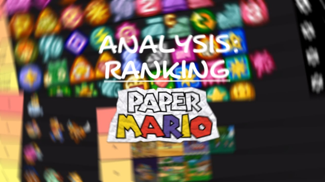 Ranking Every Paper Mario Badge, Partner & Chapter - Analysis